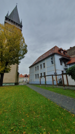 Exteriér - Pohľad z Parku Emila Korbu