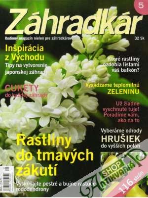 Záhradkár 5/2005 - Kolektív autorov