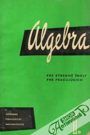 Algebra pre stredné školy I. - Kolektív autorov
