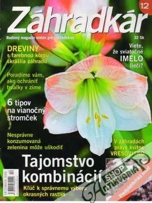 Záhradkár 12/2005 - Kolektív autorov