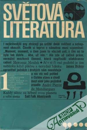 Světová literatura 1/1968 - Kolektív autorov