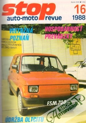 Stop auto-moto revue 1988 /I. - II./ - Kolektív autorov