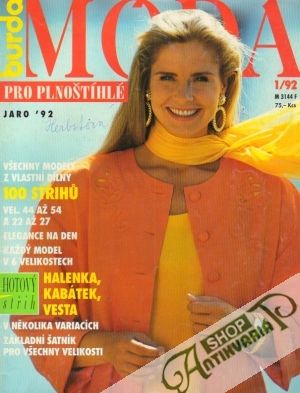 Burda Moda pro plnoštíhlé 1/1992 - Kolektív autorov
