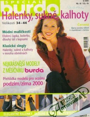Burda Special - Halenky, sukně, kalhoty 8/2000 - Kolektív autorov