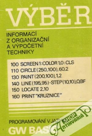 Programování v jazyku GW Basic - Jandoš Jaroslav