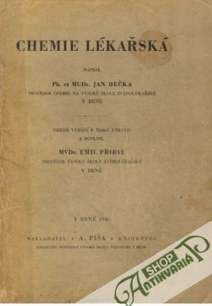 Chemie lékařská - Bečka Jan