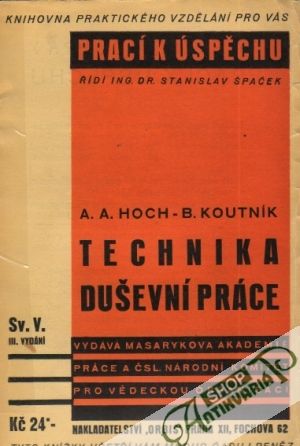 Technika duševní práce - Hoch / Koutník