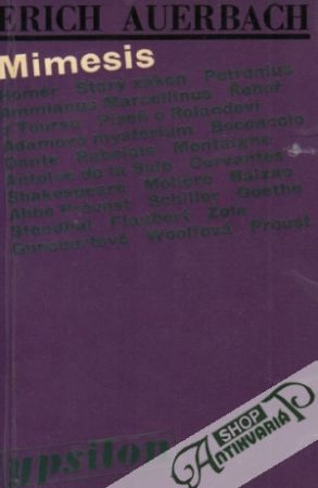 Mimesis - Auerbach Erich