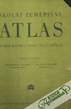 Školní zeměpisný atlas - Šalamon / Kuchař