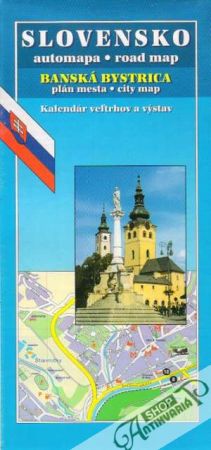 Banská Bystrica - plán mesta - Kolektív autorov