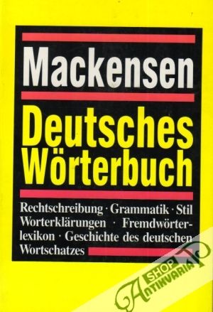 Deutsches Worterbuch - Mackensen Sch.Gesine