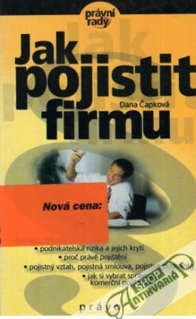 Jak poistit firmu - Čapková Dana