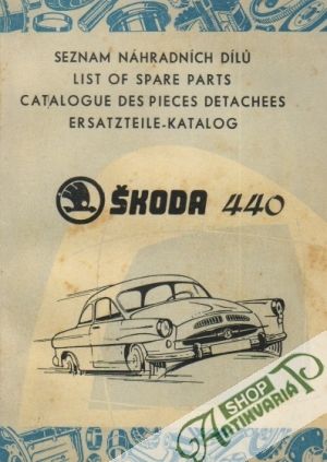 Seznam náhradních dílú Škoda 440 - Kolektív autorov