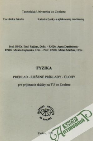 Fyzika - Prehľad,riešené príklady,úlohy - Rajčan Emil a kolektív