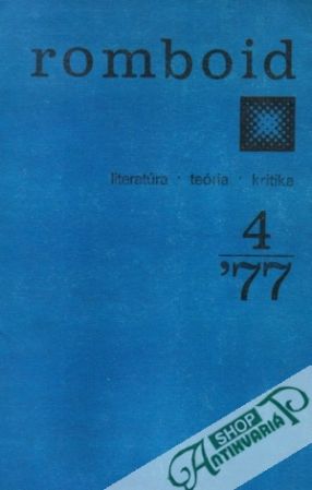 Romboid 4/1977 - Kolektív autorov