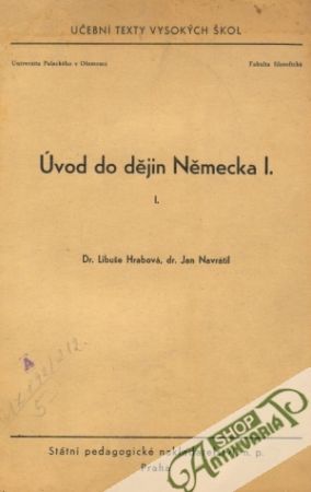 Úvod do dějin Německa I. - Hrabová / Navrátil