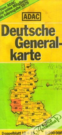 Deutsche Generalkarte - Kolektív autorov