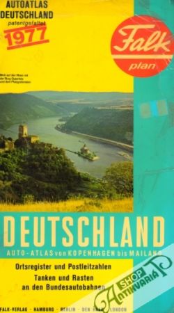 Deutschland Auto-Atlas von Kopenhagen bis Mailand - Kolektív autorov
