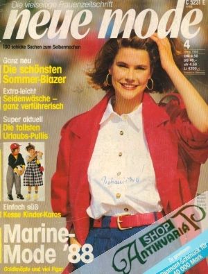 Neue mode 4/1988 - Kolektív autorov