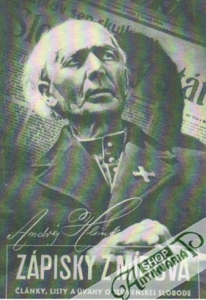 Zápisky z Mírova - Hlinka Andrej