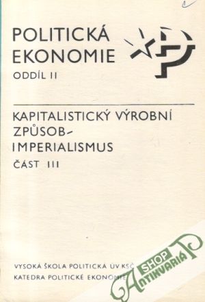Politická ekonomie oddíl II., část III. - Kolektív autorov