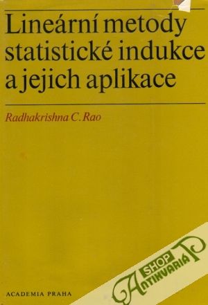 Lineární metody statistické indukce a jejich aplikace - Rao Radhakrishna C.