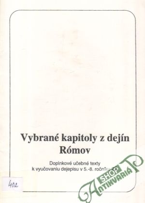 Vybrané kapitoly z dejín Rómov - Kolektív autorov