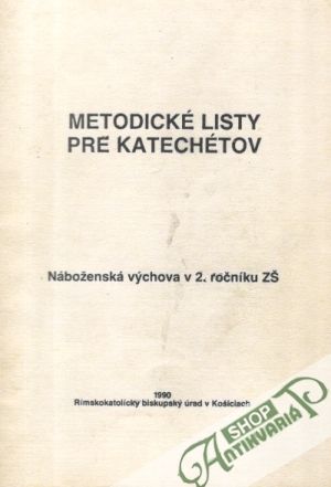 Metodické listy pre katechétov - Kolektív autorov
