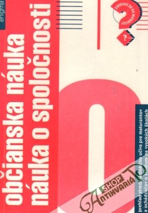 Občianska náuka, náuka o spoločnosti - Kolektív autorov