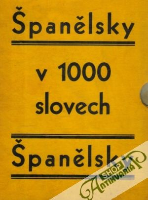 Španělsky v 1000 slovech - Kolektív autorov