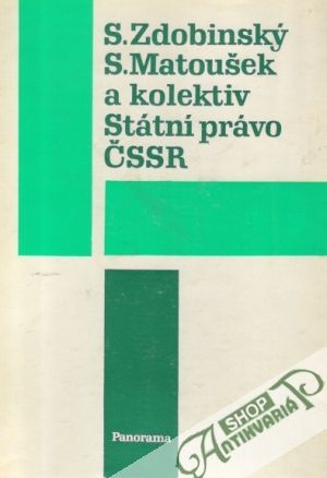 Státní právo ČSSR - Zdobinský / Matoušek