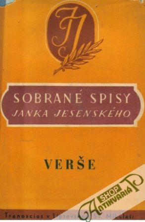 Sobrané spisy - Verše - Jesenský Janko