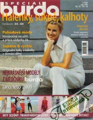 Special Burda - Halenky, sukně, kalhoty 2/2001 - Kolektív autorov