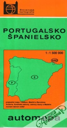 Portugalsko, Španielsko (automapa) - kolektív autorov