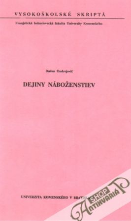 Dejiny náboženstva - Ondrejovič Dušan