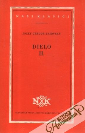 Dielo II. - Tajovský Jozef Gregor