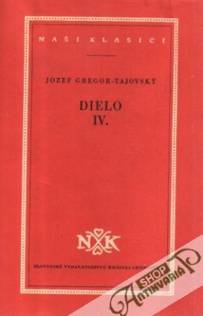 Dielo IV. - Tajovský Jozef Gregor