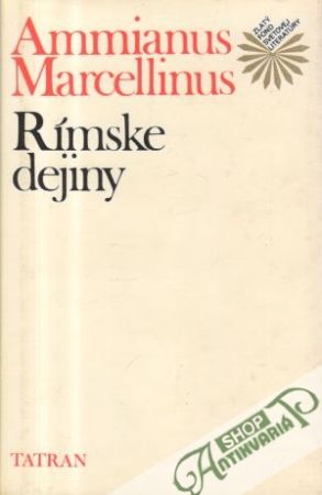 Rímske dejiny - Marcellinus Ammianus