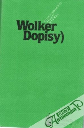 Dopisy - Wolker Jiří