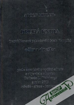 Druhá kniha očima dneška - Hitler Adolf