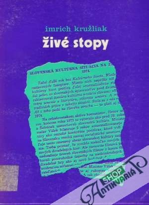 Živé stopy - Kružliak Imrich