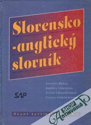 Slovensko - anglický slovník - Barac Ľudovít a kol.