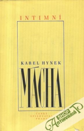 Intimní - Mácha Karel Hynek
