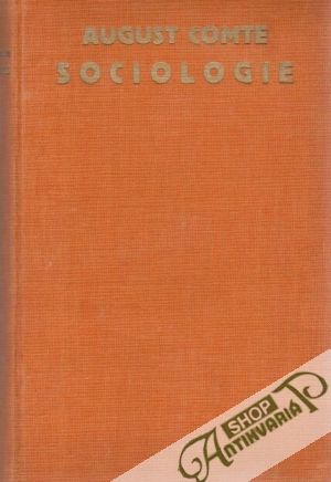 Sociologie - Comte August