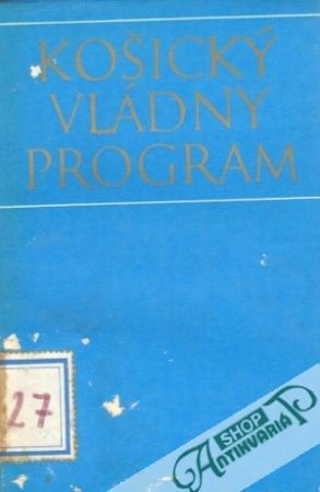 Košický vládny program - kolektív autorov