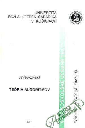 Teória algoritmov - Lev Bukovský