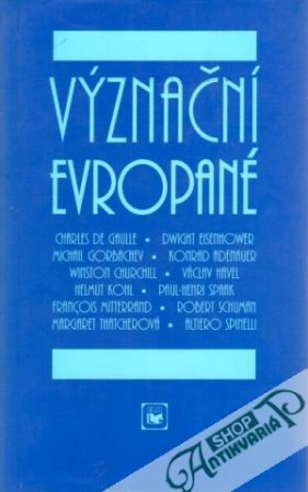 Význační Evropané - kolektív autorov