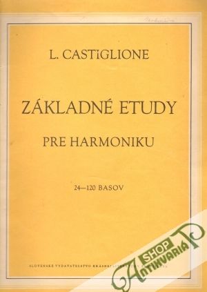 Základné etudy pre harmoniku - Castiglione Ladislav