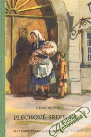 Plechové srdiečka - Mačingová Božena