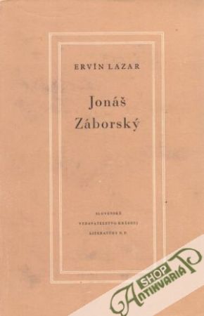 Jonáš Záborský - Lazar Ervín